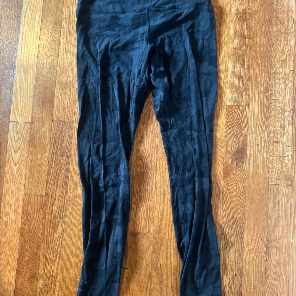 Black Camouflage Leggings